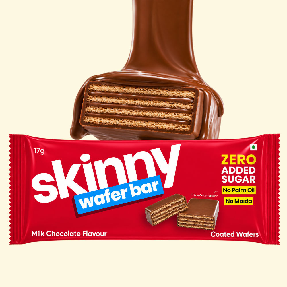 Skinny Wafer Bar - Sugar Free Choco Wafer Bar