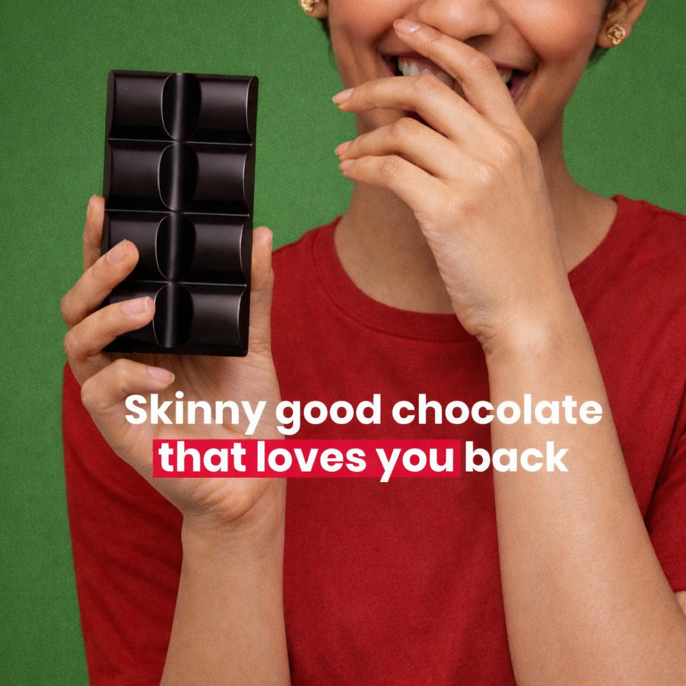 Skinny Chocolate - Sugar Free 70% Dark Chocolate