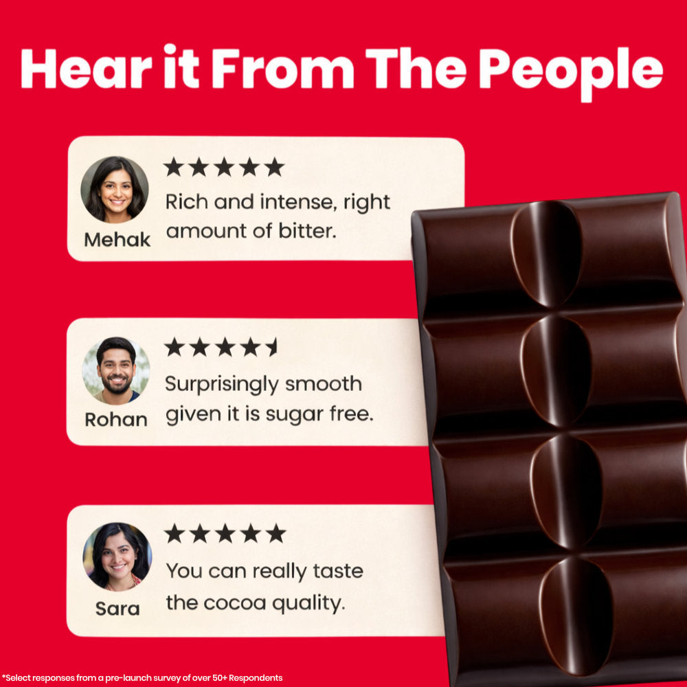 Skinny Chocolate - Sugar Free 70% Dark Chocolate